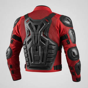 Veste de protection tendance pour moto, coupe classique, coutures renforcées et matière légère pour un confort de conduite quotidien - Product Image 2