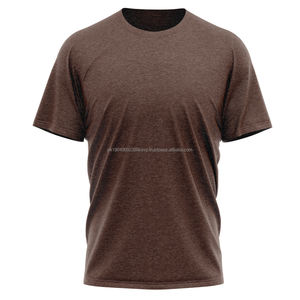 Camiseta Unisex Oversize de Estilo Urbano para Hombre, con Serigrafía y Bordado de Logotipo, Camiseta Lisa de Algodón para Hombre - Product Image 3