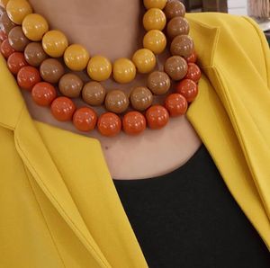 Collar de Resina Transparente, Joyería Hecha a Mano, Colgante APEX ALIGN, Estilo Lindo para Mujer, Accesorios de Moda para Fiestas y Ocasiones Especiales, Venta al Por Mayor - Product Image 2