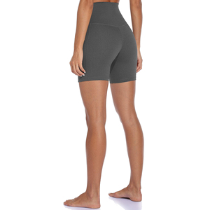 ชุดโยคะขาสั้นพร้อมผ้าสไปเด็กซ์ยืดหยุ่นสำหรับผู้หญิง - Product Image 3