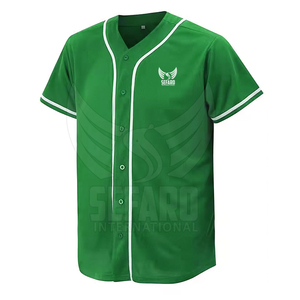Maillots de baseball de dernière génération, fabrication en gros par une usine spécialisée, pour adultes. - Product Image 3
