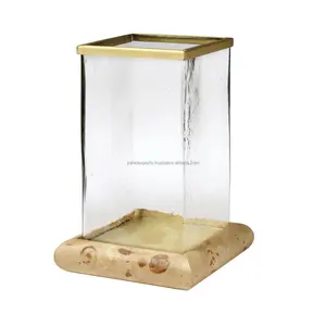 Support à bougies doré haut de gamme pour la décoration intérieure d'appartements de luxe, bougeoir vintage pour salle à manger de ferme - Zahid Exports - Product Image 1