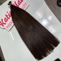 Paquets de cheveux humains droits vierges vietnamiens 10A 12A 18-22 pouces 100g Les extensions de cheveux en vrac non transformés peuvent être permanentes