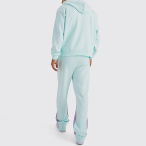 2026 Top Selling Custom Washed Men's Casual Sweatpants 100% Polyester Lightweight Flared <b>Trouser</b> High-<b>Waisted</b> OEM Service Quick - Product Image 2