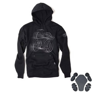 Sudadera con Capucha de Forro Polar para Motocicleta, Diseño Personalizado, con Protección Reforzada y Certificación CE, OEM ODM, para Motociclistas - Product Image 2