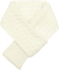 Artistic Knit Unisex <b>Scarf</b> - Unique Texture Winter Muffler - Custom Logo Soft Rib-Knit Elegant Neck Warmer - Product Image 3