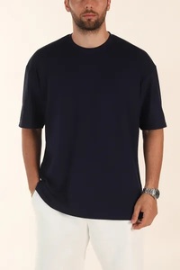 เสื้อยืดคอกลมแขนสั้นผู้ชายไซส์ใหญ่แบบสั่งทำเป็นพิเศษ เป็นมิตรกับสิ่งแวดล้อม  โลโก้สั่งทำได้  ดีไซน์เรียบง่าย ผ้าฝ้าย 100% แห้งเร็ว ระบายอากาศได้ดี - Product Image 6