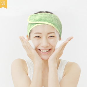 (Pastello) Juego de 5 diademas de microfibra suave para el cabello – Diadema para lavarse la cara - Product Image 1