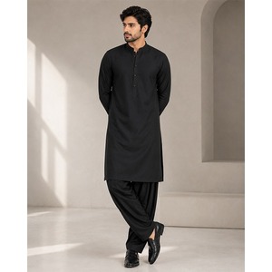 Shalwar Kameez Boski Premium para Hombre Annisa, Tela de Lona sin Coser, Ligera y Transpirable, Venta al por Mayor en Pakistán - Product Image 1
