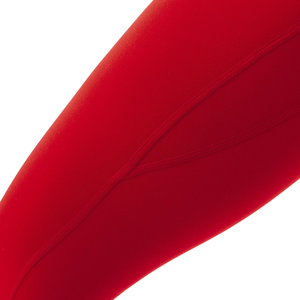Red Women's Mid Rise Leggings Stretch Workout Pants for Yoga Running Gym Fitness Training Everyday Activewear - Product Image 6