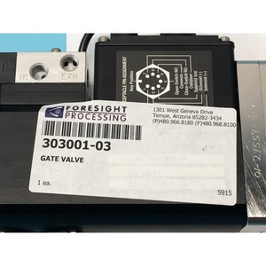 Vanne à opercule pneumatique à vide MDC GV-1500M-P - Équipement et pièces semi-conductrices de renommée mondiale - Product Image 3