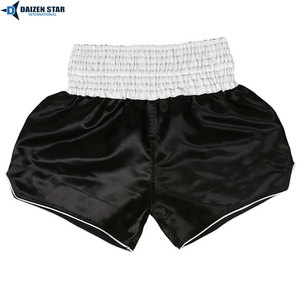 Men’s Boxing Shorts Quick Dry Polyester Muay Thai Training Shorts OEM Custom Design Bulk Order - Product Image 4