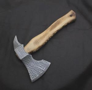 STEEL CRAFT INTERNATIONAL Hand-Forged Steel Flat Backed <b>Axe</b> 12" Ashwood <b>Handle</b> DIY Grade ODM 1 Year Woodworking - Product Image 2