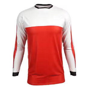 Camiseta de Motocross Sublimada Transpirable Personalizada para Carreras Todoterreno, para Motociclismo, Tallas Grandes, Servicio OEM - Product Image 3