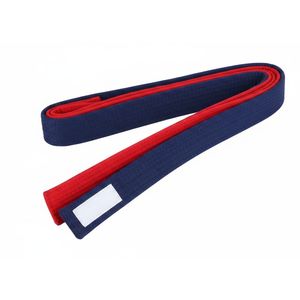 Custom Color Martial Arts Belts Karate / OEM New 2026 High Quality 100% Cotton Martial Arts Belts <b>Blue</b> for Sale - Product Image 1