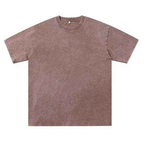 Camisetas Personalizadas con Logotipo, 230g, 100% Algodón, Camisetas Transpirables de Verano para Hombre, Camisetas Lisas con Cuello Redondo y Manga Corta - Product Image 1