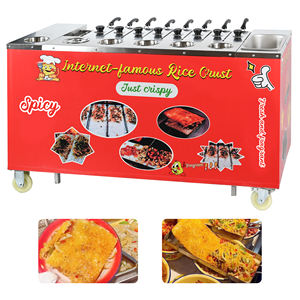 Máquina comercial de gas para hacer galletas de arroz (Guoba) para aperitivos crujientes y picantes, ideal para camiones de comida callejera, tiendas y restaurantes. - Product Image 3