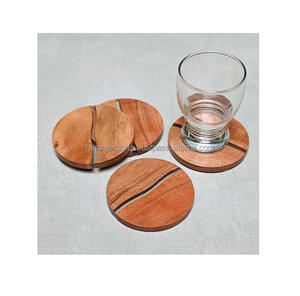 Precio atractivo Diseño clásico Posavasos de metal Estilo Premium Calidad Mesa DE BODA Posavasos de madera decorativos para bebidas - Product Image 1