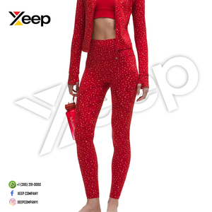 กางเกงโยคะเอวสูงแบบเรียบง่าย รุ่น 28 Buttery XC-WL-08 ไร้ตะเข็บด้านหน้า เบาสบาย ระบายอากาศได้ดี แห้งเร็ว ความยาวเต็มตัว - Product Image 2