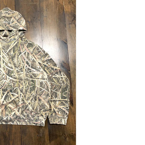 เสื้อฮู้ดลายพรางผ้าฝ้ายถัก 100% สกรีนโลโก้ตามสั่ง แขนยาว ทรงปกติ สวมใส่สบาย สำหรับผู้ชาย ไซส์พลัส - Product Image 4