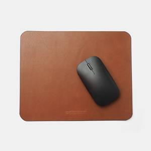 Handmade Real Leather <b>Mouse</b> Pad Anti Slip Suede Base Desk Mat Personalized Executive Writing Pad <b>for</b> <b>Computer</b> LMP-0009 - Product Image 3