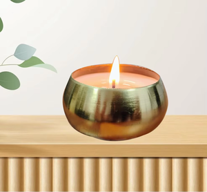 Bougeoir décoratif élégant en métal doré pour mariages, événements et la mise en scène des tables de fête - Product Image 4