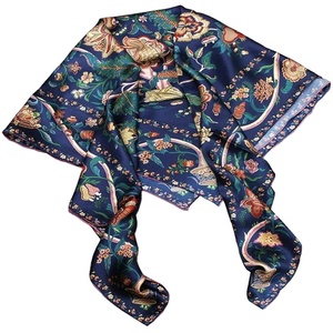 Bandana de algodón, bufanda con estampado colorido, diseño personalizado, cuadrado, hecho a mano, precio más bajo, el mejor pañuelo de seda de poliéster, otras bufandas - Product Image 1