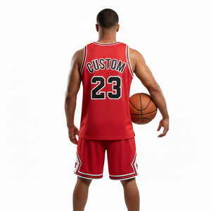 Camiseta de baloncesto de secado rápido transpirable para hombre y mujer, conjunto de pantalones cortos, uniforme de equipo personalizado, ropa deportiva, venta al por mayor, ropa de entrenamiento de gimnasio, OEM - Product Image 3