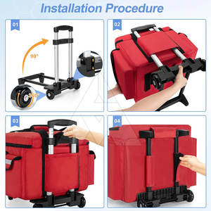 กระเป๋าใส่เครื่องมือแพทย์คุณภาพพรีเมียม สีพื้น สำหรับใช้งานกลางแจ้ง สินค้าขายดี - Product Image 4