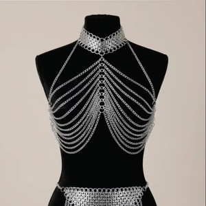 ชุดเกราะกอธิคเยอรมันยุคกลาง ชุดเกราะเหล็กป้องกันอกและหลังสำหรับนักรบ  แบบโบราณ สำหรับคอสเพลย์ - Product Image 1