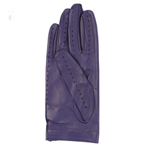 ถุงมือขับรถผู้ชายหนังแท้คุณภาพพรีเมียม ระบายอากาศได้ดี เป็นมิตรกับสิ่งแวดล้อม แฟชั่นสั่งทำพิเศษ จับกระชับมือ ทนทาน สีดำ ไซส์ 10 - Product Image 2