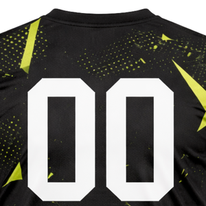 Camiseta de Fútbol Americano Sublimada Personalizada con Cuello en V, Uniforme de Equipo Transpirable de Poliéster, Venta al Por Mayor OEM - Product Image 6