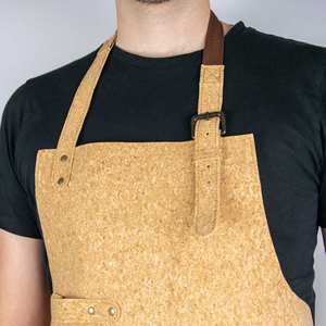 Delantal de Soldadura de Cuero de Estilo Artesanal Clásico con Correas Ajustables, Diseño con Múltiples Bolsillos para Herramientas - Product Image 5