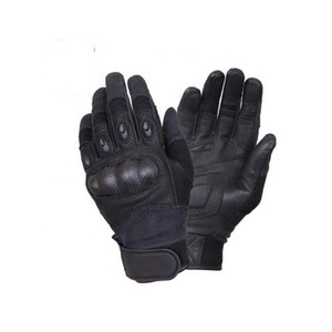 Gants tactiques flexibles sans latex en nylon avec bracelet réglable antidérapant, bouts des doigts texturés, gants de sécurité polyvalents - Product Image 4