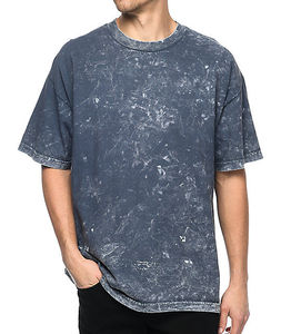 Camisetas Cómodas de Algodón 100% con Lavado Ácido para Hombre, Estilo Casual y Elegante, Ideales para Uso Diario, Venta de Camisetas Lisas Personalizadas con Lavado Ácido para Hombre - Product Image 5