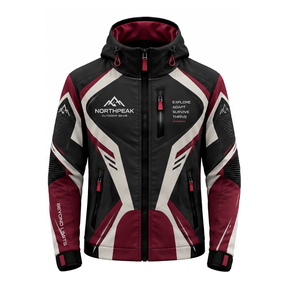 Veste d'été légère et respirante en textile, veste de moto personnalisée pour motard, veste de protection en textile pour l'été, en vente - Product Image 1