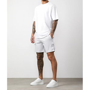 Pantalones Cortos Blancos Cargo Personalizados para Hombre OEM, Calidad Premium, Transpirables, de Secado Rápido, Estilo Casual, Sensación de Lujo, Ecológicos, Los Mejores Pantalones Cortos de Verano - Product Image 6