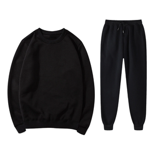 OEM Manufacturer Cotton Hooded Breathable Lightweight Crew Neck Sweatsuits Workout Sports Jogging Cargo <b>Trousers</b> Track Suits - Product Image 3