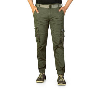 Mens Cargo <b>Jogger</b> Pants 100% Cotton <b>Slim</b> Long Custom XXS Fly Customized Plain Pockets Fashionable Design Men's Casual China - Product Image 5