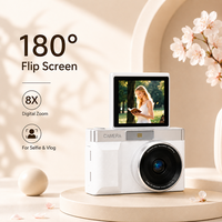 Kamera Digital Kustom OEM ODM 180 °   Kamera Selfie Vlog Anak 48MP 1080P dengan Pemutar Musik dan Layar Lipat
