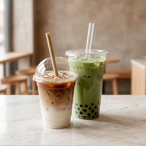 Wholesale Disposable Cold <b>Drinking</b> <b>Cups</b> 12 16 22 oz Food Safe PP PET <b>Plastic</b> <b>Cups</b> with Lids For Ice Coffee - Product Image 5