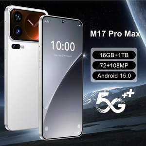 สมาร์ทโฟน M17 Pro 7.3 นิ้ว 5G จากโรงงานโดยตรง หน่วยความจำ 16GB+1TB หน่วยประมวลผล 10 คอร์ ระบบจดจำใบหน้า หน้าจอ HD - Product Image 4