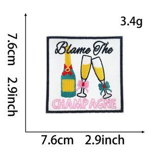 Factory Custom FashionEmbroidery Logo Patch <b>Iron</b> <b>on</b> <b>Badge</b> for Clothing Bags Caps Hats Garment - Product Image 4