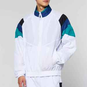 Survêtement unisexe personnalisé en polyester et coton léger et respirant pour le printemps, coupe-vent décontracté, vente en gros - Product Image 4