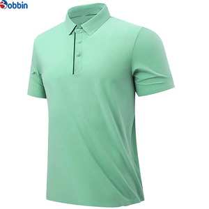 Camisas Polo Personalizadas de Alta Calidad para Hombre, Logotipo Bordado, Camisa Polo de Golf Personalizada para Uso Casual, Azul Claro, Corte Regular - Product Image 3