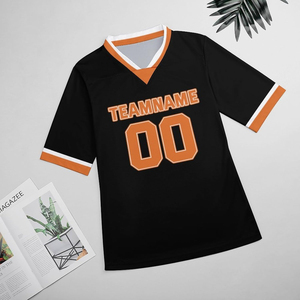 Camisetas de Fútbol Americano 2026 de Alta Calidad, Impresión Personalizada, Transpirables, Absorben la Humedad, Protección UV, 100% Poliéster, OEM, ODM - Product Image 4