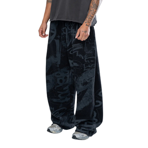 Pantalon de jogging ample en coton respirant pour homme, coupe confortable, dernières tendances, meilleur produit, pantalon ample de style varié - Product Image 3