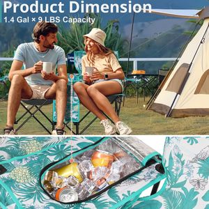Sedia da Spiaggia Pieghevole a 2 Posti con Ombrellone Rimovibile e Telaio in Legno - Per Spiaggia e Parco - Product Image 5