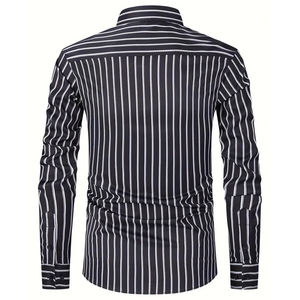 Camisa de Vestir para Hombre, Estilo Ejecutivo, 100% Algodón Twill, Corte Slim Fit, Alta Calidad, Fabricante OEM ODM, Marca Privada - Product Image 2