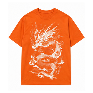 เสื้อยืดโอเวอร์ไซส์ผู้ชาย สตรีทแวร์ ลายกราฟิก พิมพ์ลายผ้าฝ้าย วินเทจ ทรงหลวม ฮิปฮอป แฟชั่นลำลอง - Product Image 6